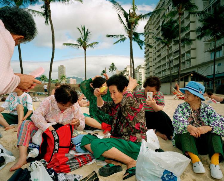 Waikiki Beach, USA, 1993 &copy; Martin Parr