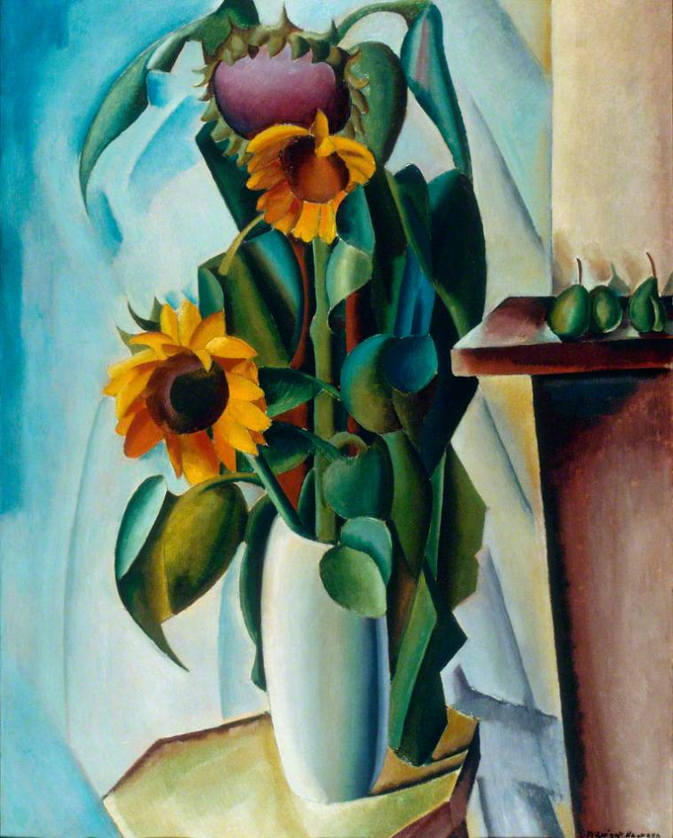Sunflowers 1917- Edward McKnight Kauffer (1890–1954)