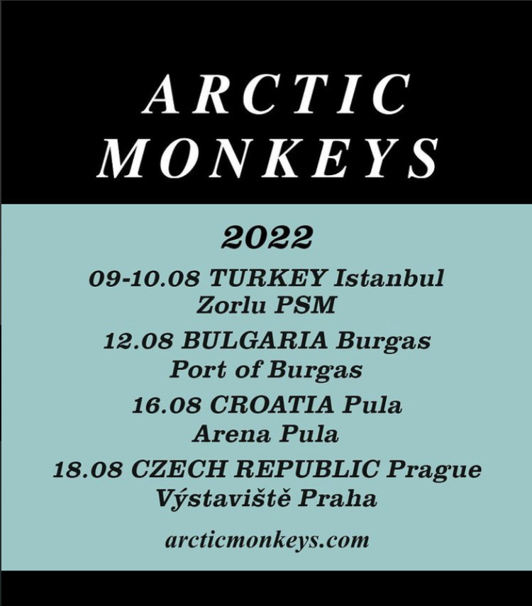 Arctic Monkeys Seneye Turkiye De Konser Gerceklestirecegini Duyurdu