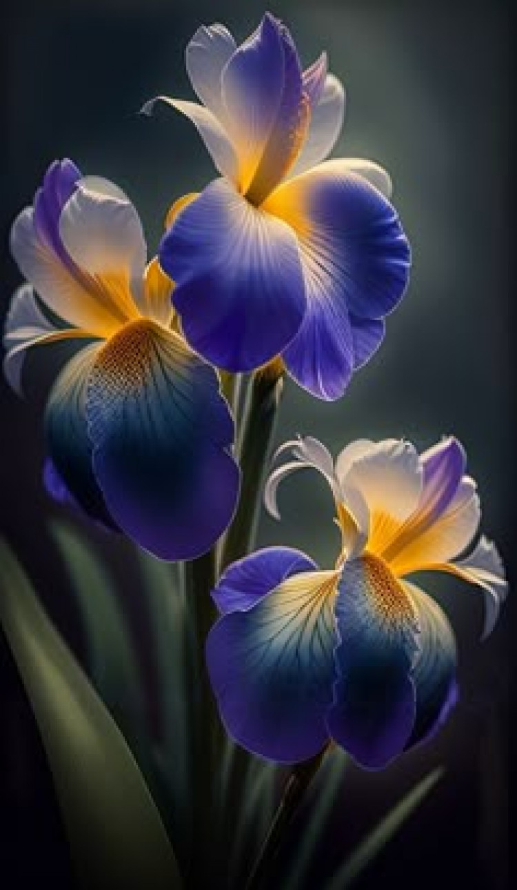 s&uuml;sen (iris) &ccedil;i&ccedil;eği