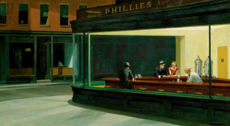 Edward Hopper, Gece Kuşları