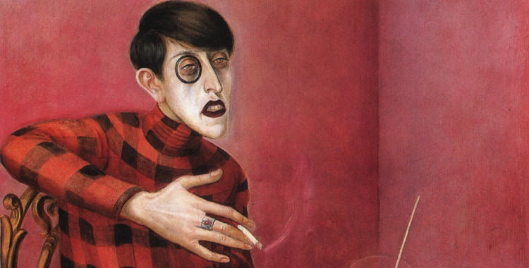 Otto Dix, portrait of sylvia von harden