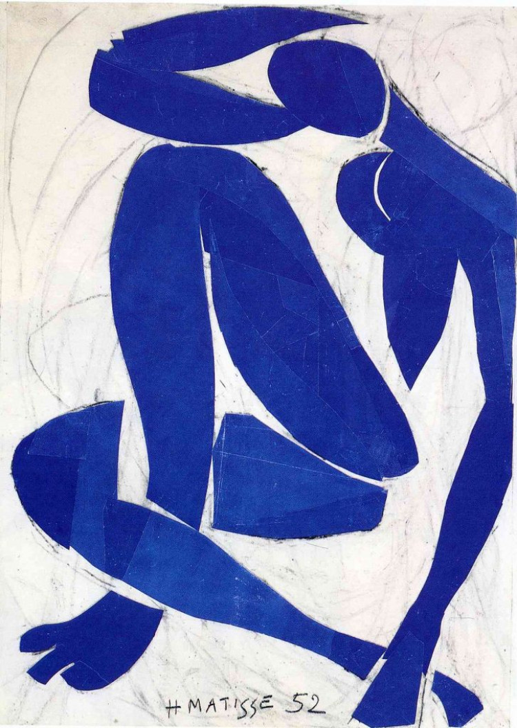 Henri Matisse, Blue Nude IV, 1952