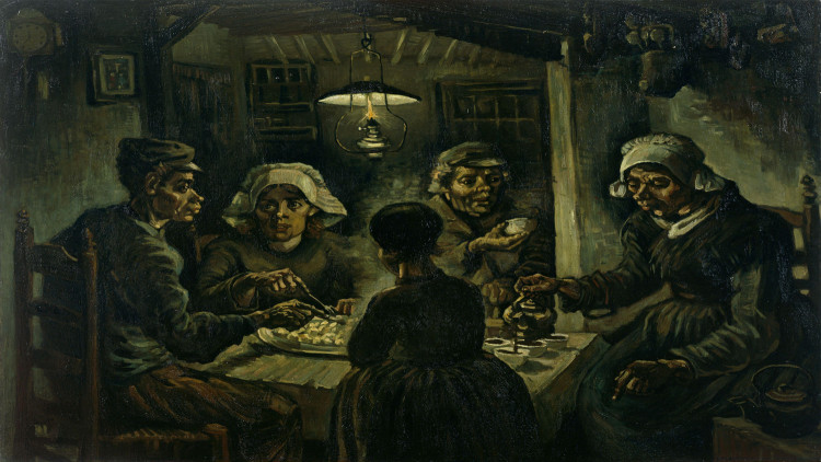 The potato eaters Vincent van GoghApril 1885 - May 1885