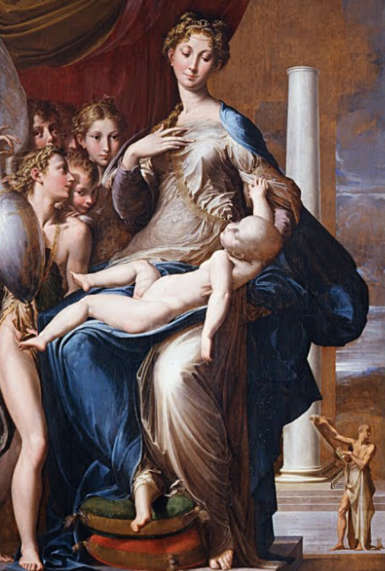 Francesco Parmigianino, Uzun Boyunlu Meryem