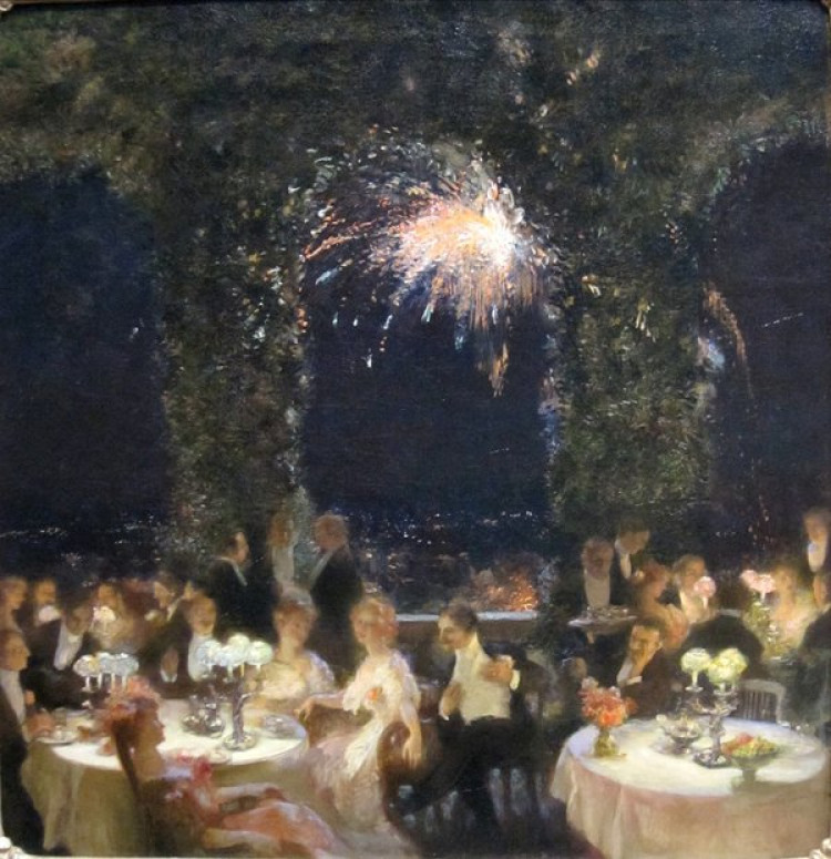 Dinner at the Casino' by Gaston La Touche, 1903