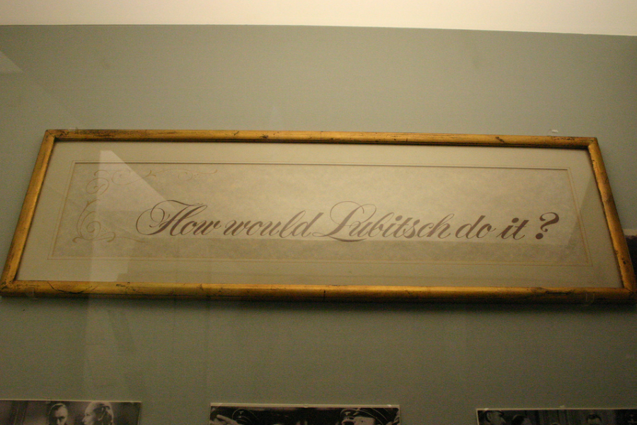 "Lubitsch Olsa Nasıl Yapardı?": Lubitsch Dokunuşu Üzerine