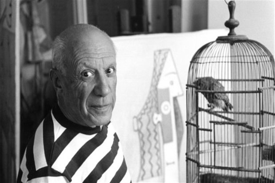Kısa Film: Picasso'yu Stüdyosunda Resim Yaparken İzleyin