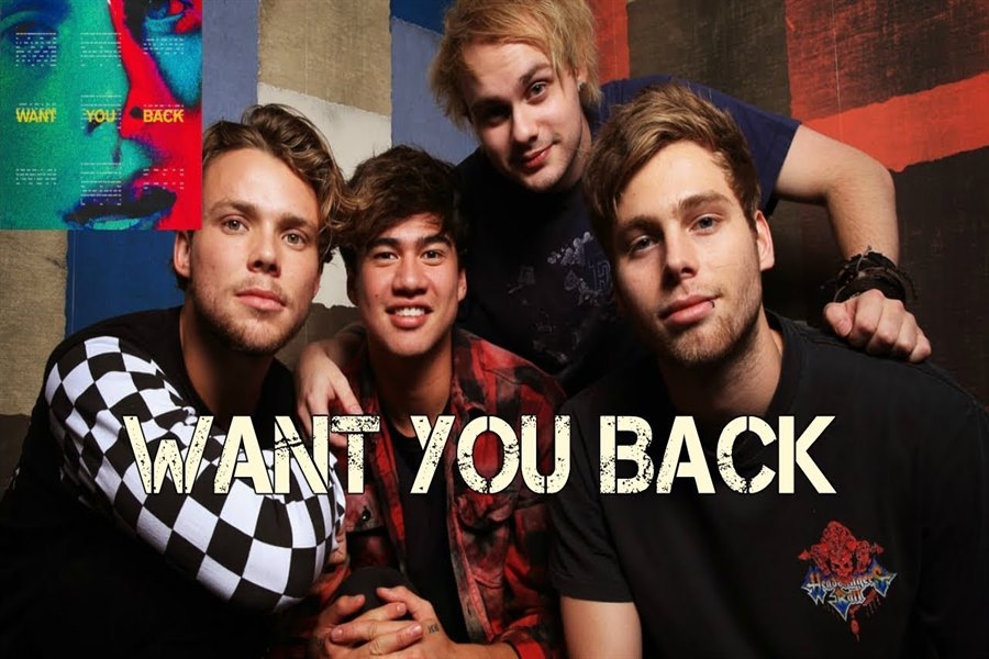5 Seconds Of Summer Grubu Want You Back Şarkısını Yayınladı