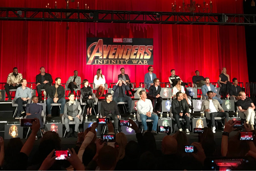 Avengers: Infinity War'un Basın Konferansı L.A.'de Gerçekleşti