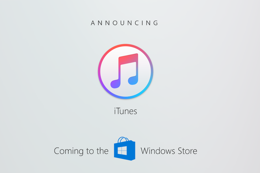 iTunes, Microsoft Store'a Geldi