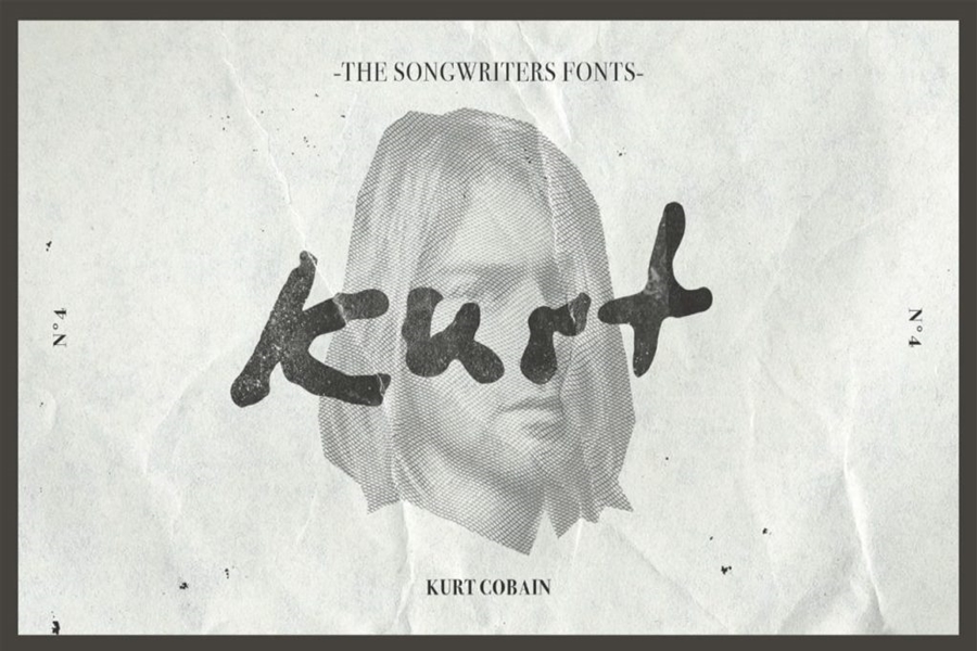 Artık Kurt Cobain, John Lennon Gibi Ünlü İsimlerin El Yazı Biçimleri Font Olarak Kullanılabiliyor