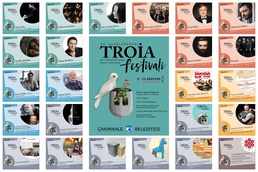 Uluslararası Çanakkale Troia Festivali Yarın Başlıyor