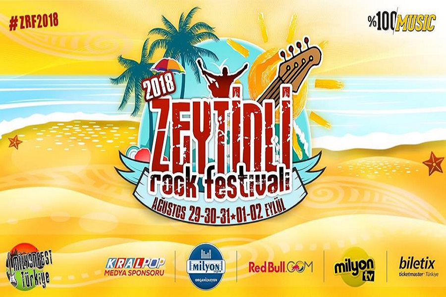 Zeytinli Rock Festivali 2018 Sanatçı Kadrosu