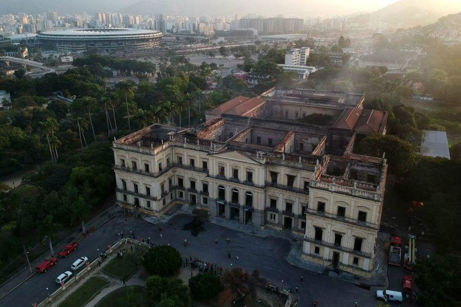 Rio de Janeiro’da Bulunan 200 Yıllık Ulusal Müzede Neler Vardı?
