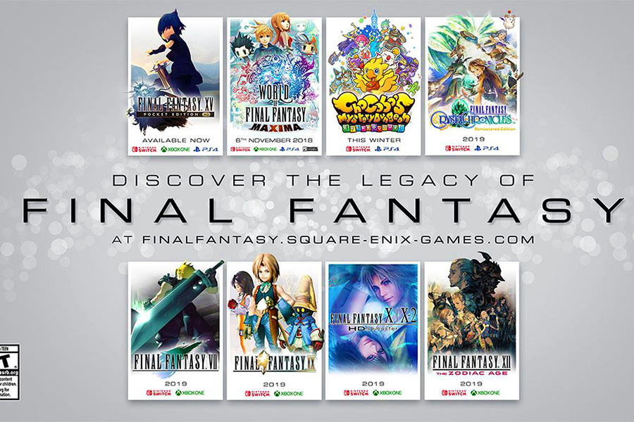 Final Fantasy Oyunları, Switch için 2019'da Çıkış Yapacak