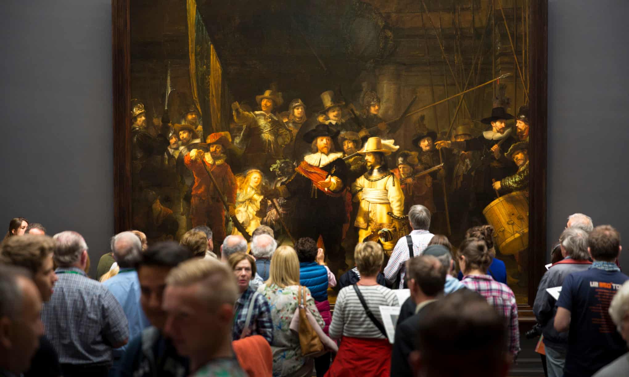 Rembrandt'ın Eseri ''Gece Devriyesi'' Restorasyonu Canlı Olarak İzlenebilecek