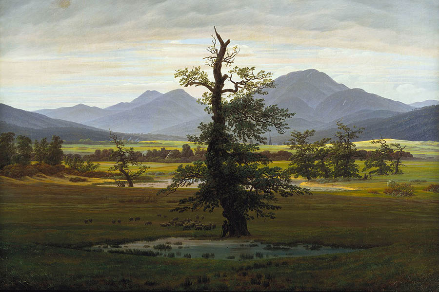 Friedrich'in Heybetli Gözcüsü: Yalnız Ağaç