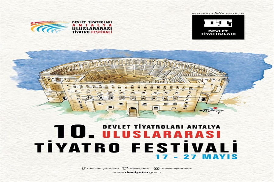 10. Antalya Uluslararası Tiyatro Festivali Geliyor