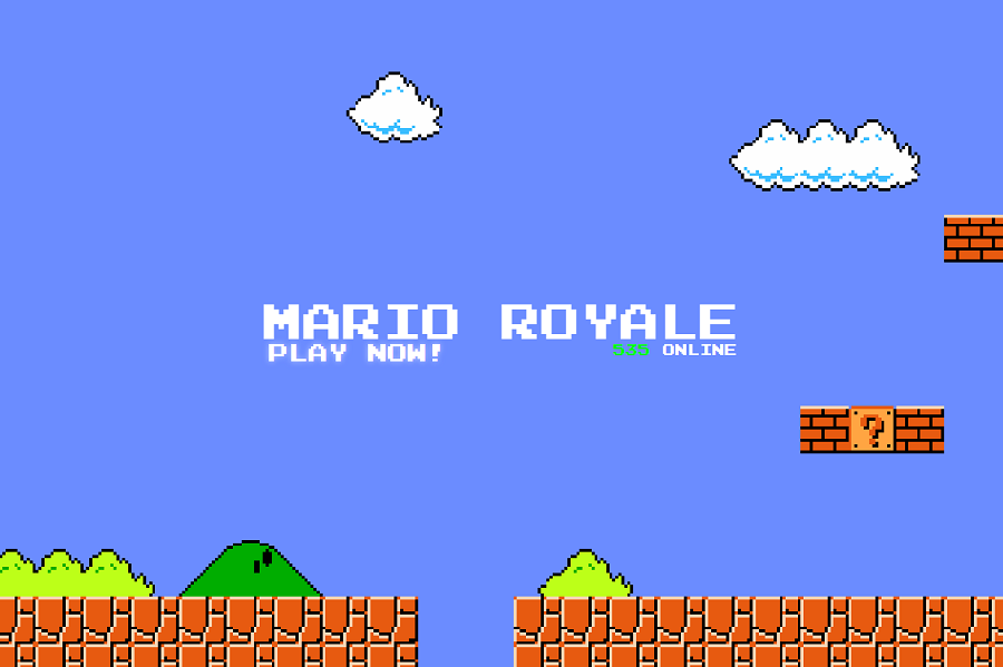 Super Mario Bros'a Battle Royale Modu!