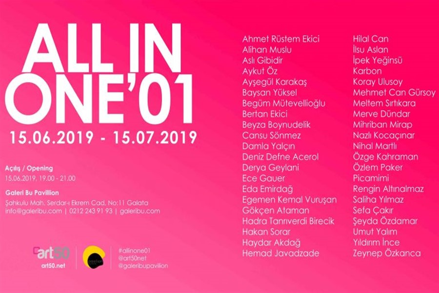 Farklı Disiplinlerden 42 Sanatçı All İn One’01 Sergisinde Buluşuyor