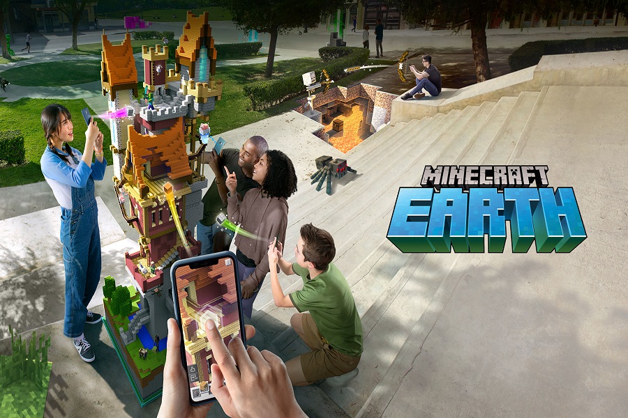 Minecraft Earth'ten Oynanış Fragmanı Geldi