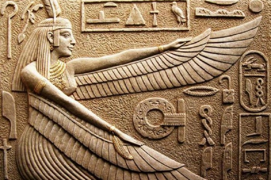 Kadim Mısır'da Adalet Tanrıçası: "Ma'at"