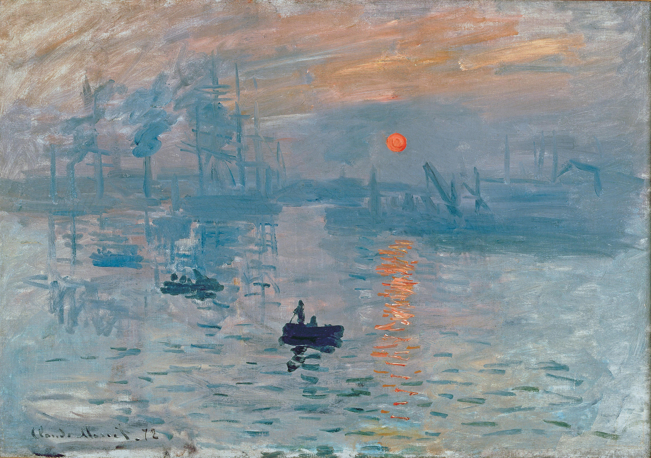 Claude Monet, İzlenim:Gündoğumu, 1872