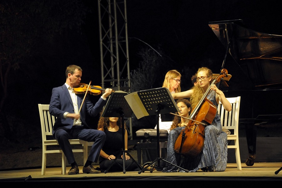 Fidelio Trio Grubu 2500 yıllık Antik Taş Ocağında Konser Verdi!