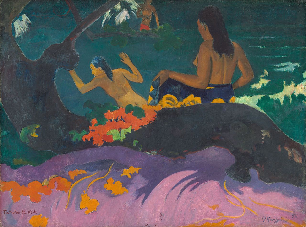 Paul Gauguin, Fatata te Miti, 1892