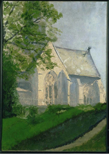 Marcel Duchamp, Blainville'deki Kilise, 1902