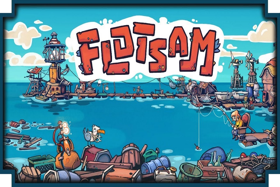 Yüzen Çöplerden Şehir Oluşturmalı Oyun Flotsam Steam'de!