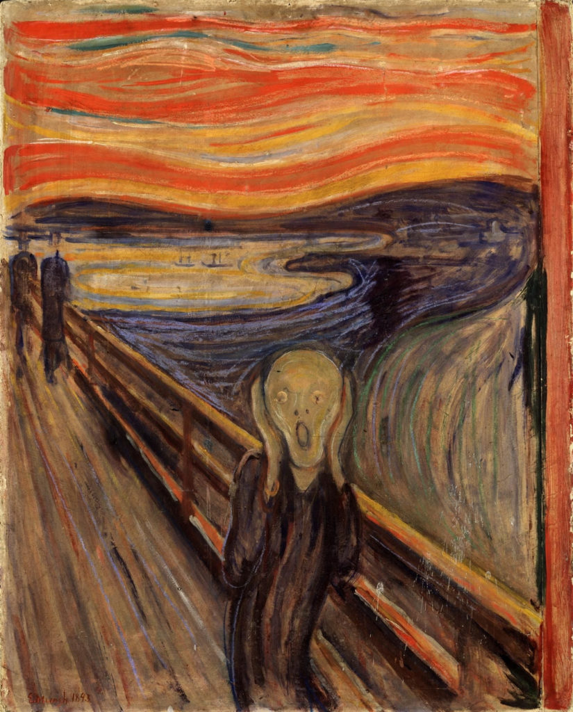 Çığlık, Edvard Munch, 1893