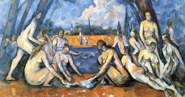 Paul Cezanne, Yıkananlar, 1899-1904