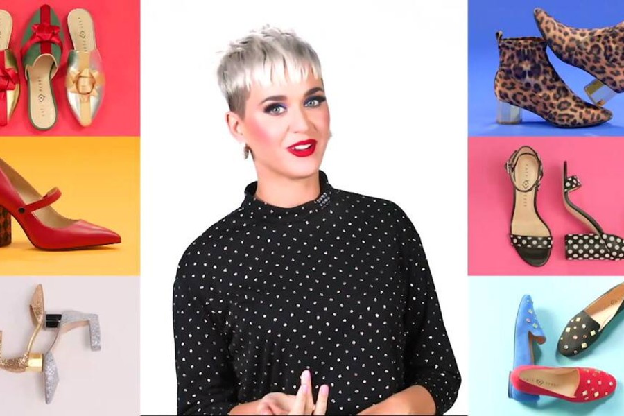Katy Perry, QVC'de Eğlenceli ve Seksi Yeni Ayakkabı Koleksiyonunu Piyasaya Sürdü!