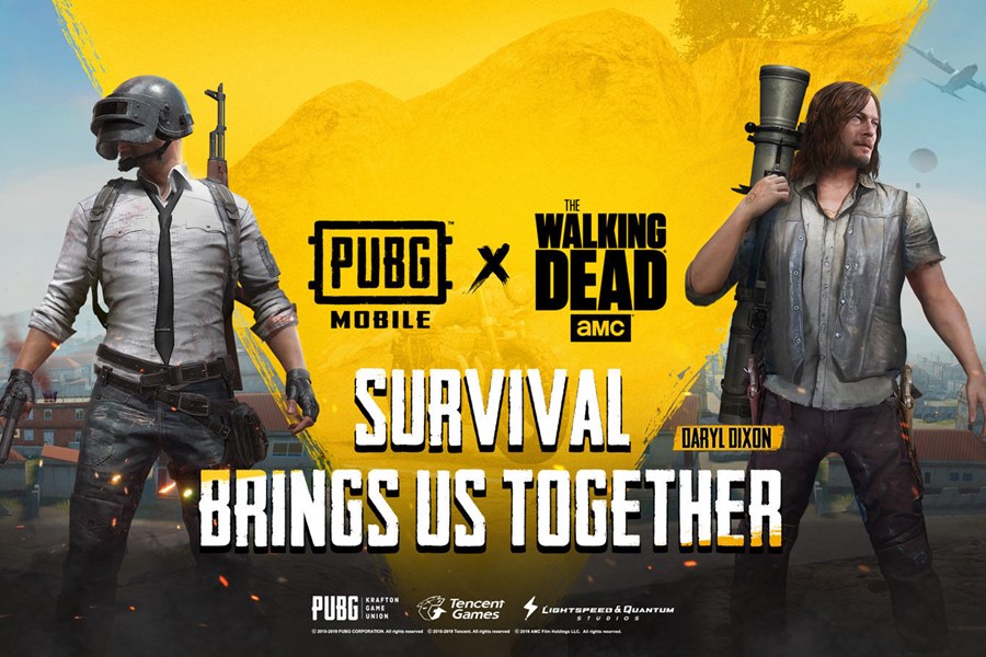 The Walking Dead Karakterleri PUBG Mobile'a Geliyor!