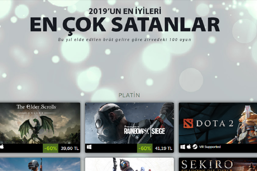 2019'un En Çok Satan Oyunları