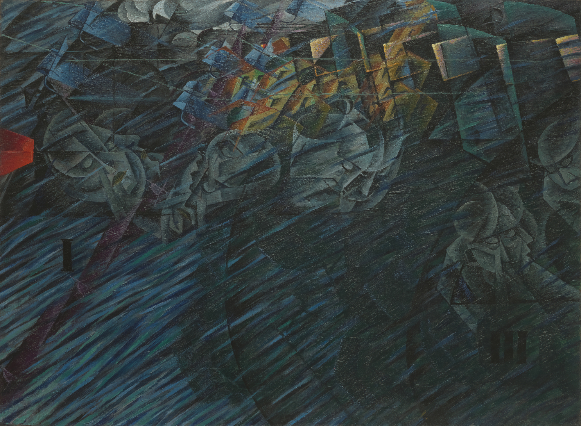 Umberto Boccioni, States of Mind II: Those Who Go,1911