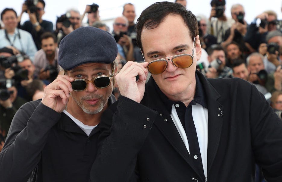 Brad Pitt: "Tarantino'yu Susturmak İçin Kokain Gerekiyor"