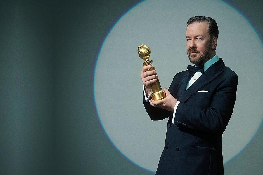 Ricky Gervais, Altın Küre Ödül Töreni'nde Marvel İle Dalga Geçti