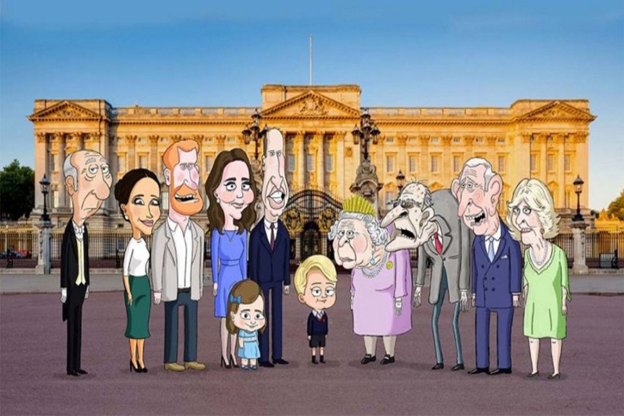 İngiliz Kraliyet Ailesi Animasyon Dizisi Oluyor