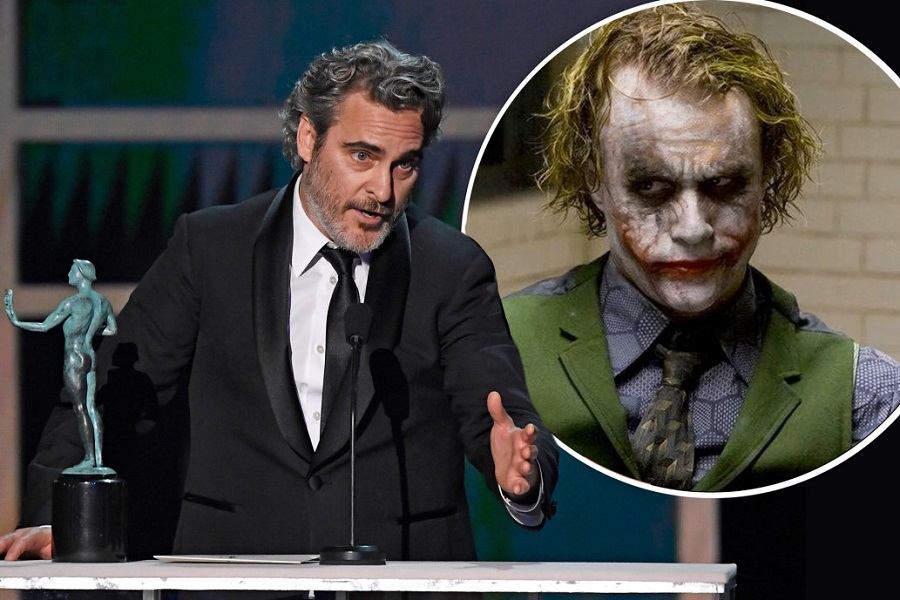 Joaquin Phoenix, Kendisinden Önceki Joker Heath Ledger'ı Onurlandırdı