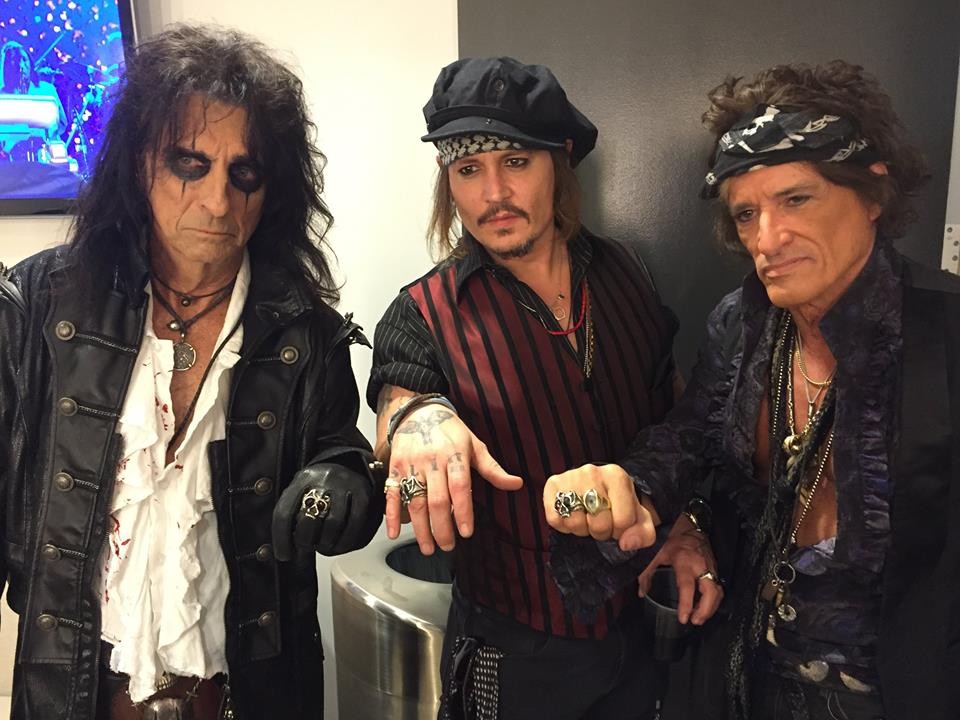Johnny Depp'in De Dahil Olduğu Müzik Grubu Hollywood Vampires, 13 Eylül'de İstanbul'da Konser Verecek!