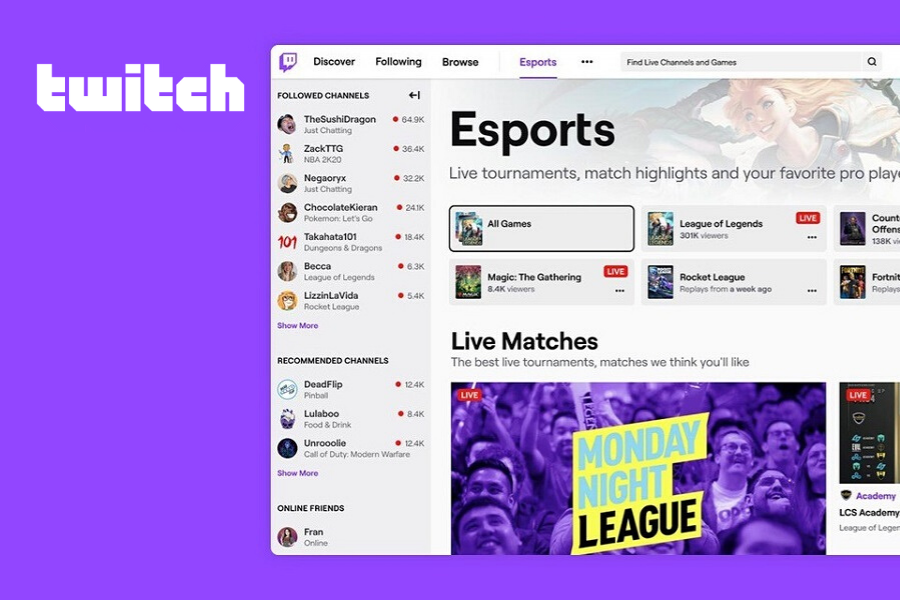 Twitch'in Yeni Dizini İle Tanışın: Espor