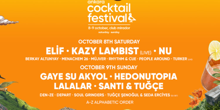 Ankara Cocktail Festival 8-9 Ekim'de Gerçekleşiyor!