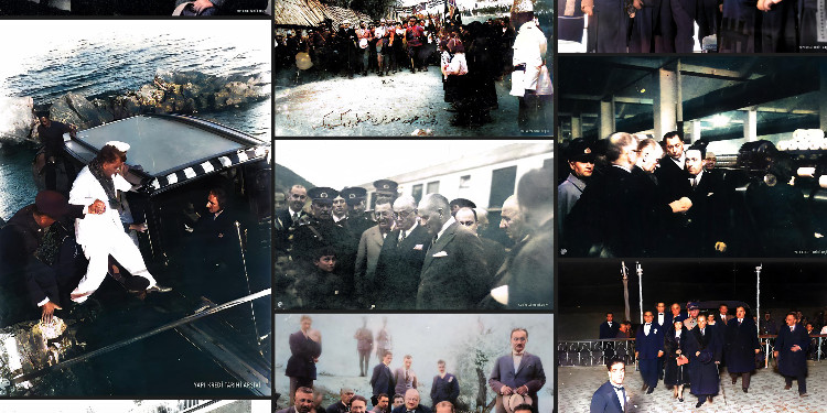 Atatürk'ün Az Bilinen ve Renklendirilmiş Fotoğrafları