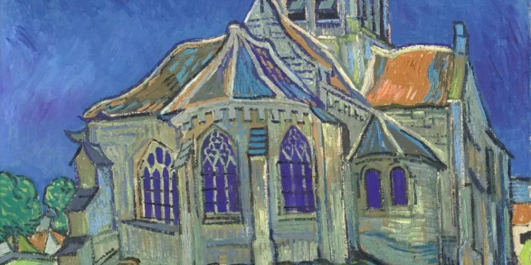 Auvers'deki Kilise, Vincent Van Gogh
