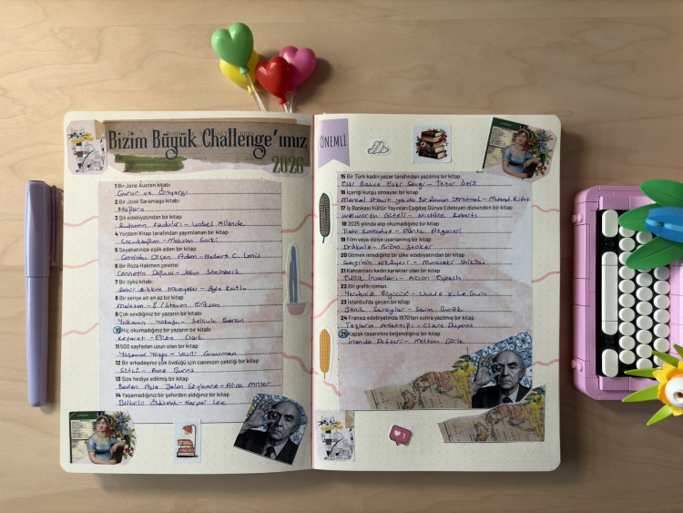 Bizim Büyük Challenge’ımız 2026: 25 Maddelik Bir Okuma Listesi