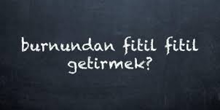 Burnundan Fitil Fitil Getirmek/Gelmek