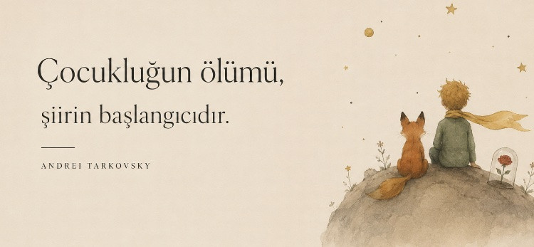 Çocukluğun Ölümü, Şiirin Başlangıcıdır